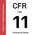 CFR 11 - Federal Elections iOS Icon