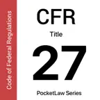 CFR 27 by PocketLaw iOS Icon