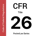 CFR 26 - Internal Revenue iOS Icon