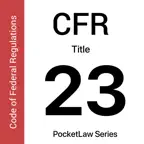 CFR 23 - Highways iOS Icon