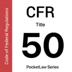 CFR 50 by PocketLaw iOS Icon