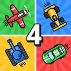 1 2 3 4 Player Mini Games iOS Icon