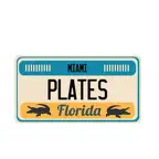 CAR PLATE Sticker Pack iOS Icon