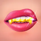 Gold Grillz iOS Icon