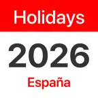 Spain Public Holidays 2026 iOS Icon