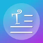 Teleprompter: Floating Notes iOS Icon