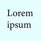 Lorem Ipsum Awesome iOS Icon