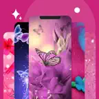 Girly wallpapers, backgrounds iOS Icon