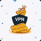 VPN Snake super turbo service iOS Icon