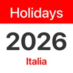 Italy Public Holidays 2026 iOS Icon