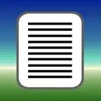Einfacher Einkaufszettel icon
