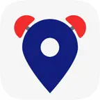 Map Alarm-alert on locations icon
