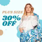 Plus Size Clothing & Fashion iOS Icon