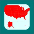 My United States Map iOS Icon