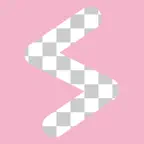 背景透明化 - 写真・画像の背景を透過 iOS Icon