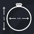Ring sizer : Unit Convertor iOS Icon