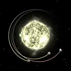 Planet Gravity - SimulateOrbit iOS Icon