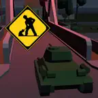 戦車で道路標識Q iOS Icon