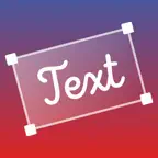 AddText, Add texts to photos iOS Icon