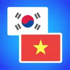 Korean Vietnamese Translator. iOS Icon