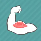 Enjoy Learning Muscles Puzzle iOS Icon