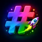 Hashtag Generator - AI Tags iOS Icon