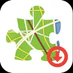 Offline Vector Map Downloader iOS Icon