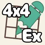 NumberPlace4x4Expert iOS Icon