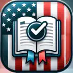 USA Citizenship Test Practice. iOS Icon
