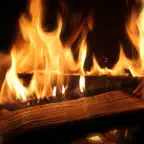 Virtual Fireplace In HD iOS Icon