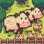 Pixel Crazy Farm iOS Icon