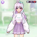 Anime Dress up Games Fashion iOS Icon