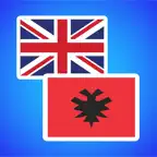 English to Albanian iOS Icon