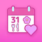 めちゃかわカレンダー iOS Icon