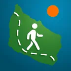 Vandreruter på Bornholm iOS Icon