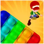 Pop It Rush -Antistress Runner iOS Icon
