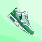 Step Counter. Walk Drawing Art iOS Icon