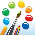 Kids Easy Coloring iOS Icon