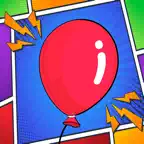 Balloon pop party iOS Icon
