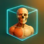 Human Anatomy AR 4D iOS Icon