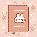 ももちー鍵付き日記(にっき)・可愛いメモ帳ノートと子供日記 iOS Icon