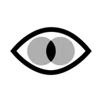 目のトレーニング 3Dビュー iOS Icon