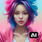 AI Lens: Art Avatars Generator iOS Icon