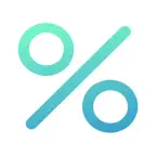 Prosentkalkulator % iOS Icon