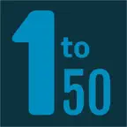 One to 50: Tap Numbers Fast iOS Icon
