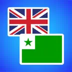 English to Esperanto. iOS Icon