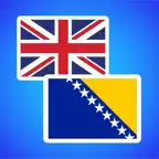 English to Bosnian iOS Icon