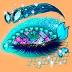 Eye makeup: beauty game iOS Icon