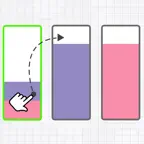 Liquid puzzle : sort the color iOS Icon
