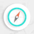 AR Compass 3D iOS Icon